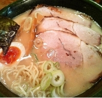 「まる重ラーメン・白焼豚三枚（900円）」@柳麺まる重の写真
