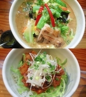 「海虎（赤味噌バージョン）+影虎飯」@影虎の写真