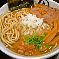 「濃厚鶏太そば（麺大盛りサービス） ￥850」@鶏そば専門店 前略。まるきゅうの写真