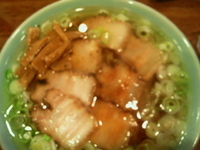 「醤油チャーシューメン 750円」@丸信ラーメン 福島店の写真