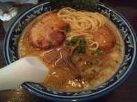 「塩濃厚そば・味付けたまご」@中華そば 山猫軒の写真