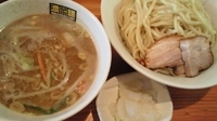 「濃菜つけ麺（魚介豚骨スープ仕様）+ゆず大根おろし」@濃菜麺 井の庄の写真