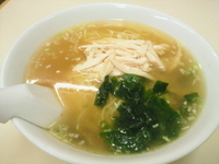 「鶏そば 840円」@中国料理 茶寮の写真