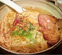 「うま塩そば（大盛無料）750円」@麺屋宗 -sou- 高田馬場本店の写真