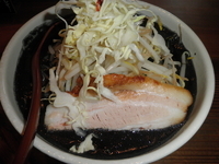 「漆黒のCondence味噌（800円）+大盛り（無料）」@凌駕IDEAの写真