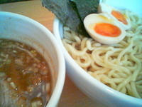 「特つけ中+ハーフ味玉（￥700+￥50）」@煮干そば とみ田の写真