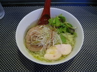 「塩ラーメン”naminori”:850円」@Fine Tuned Ramen with Music Bee Hiveの写真