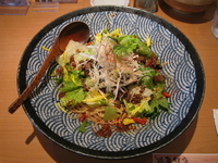 「冷し坦々麺:950円」@中華麺ダイニング 鶴亀飯店の写真