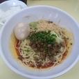 汁なし担々麺、味玉