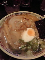 「ミニ昔ワンタンメン」@大砲ラーメン 新横浜ラーメン博物館店の写真