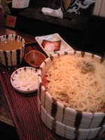 「つけそば￥750+大盛￥50」@焙煎汐蕎麦処 金字塔の写真