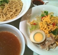 「冷やしつけ麺690円」@長崎ちゃんぽん リンガーハット ララガーデン川口店の写真