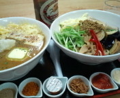 「〜〜ミルキー族の〜〜幻の華麗なる!つけ麺890円+チーズ増し10」@丸直の写真