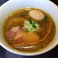 「味玉煮干らーめん」@麺創研かなで 改の写真