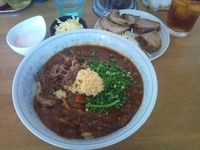 「今月のグリグリ[板場のぶっかけカレー]（800円）+とろけるチー」@MENYA 食い味の道有楽の写真