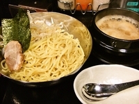 「つけ麺醤油・中盛」@石鍋つけ麺 あつあつ 新小岩店の写真