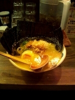 「塩梅白湯麺+海苔」@ラーメン みしまの写真