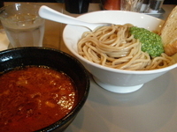 「海老トマトつけ麺（850円）」@つけ麺 五ノ神製作所の写真