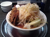 「ミニらーめん640円」@麺屋 婆娑羅の写真