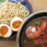 「海老つけめん【6月限定】 1050円」@MENYA 食い味の道有楽の写真