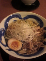 「上とりそば （850円）」@らーめん天神下 大喜の写真