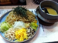 「奄美大島鶏麺風 つけめん （200g） （880円）」@麺屋たけざわの写真