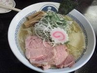 「シソねぎ塩らぁ麺」@煮干 丸めの写真