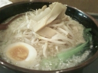 「特製味噌ラーメン（サービスライスつき）750円」@らーめん 松富の写真