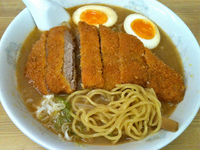 「みそトンカツ（1000円）」@らーめん山田の写真