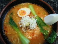 「担々麺（中辛） 800円」@信夫山もっこり味噌ラーメン 福楽の写真