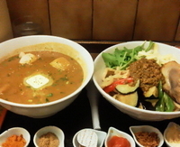 「カレーつけ麺 890円」@丸直の写真
