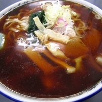 「ワンタンメン650円」@年貢町 茶釜食堂の写真