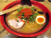 「えびみそ（そのまま）+えびおにぎり」@えびそば一幻 総本店の写真