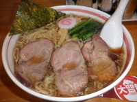 「中華そば（650円）大盛（150円）」@青竹平打ち中華そば 麺壱吉兆の写真