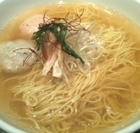 「あら炊き塩らーめん800円」@麺屋 海神の写真