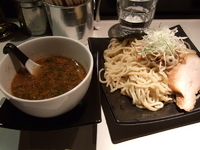 「塩つけそば」@SOBAHOUSE金色不如帰の写真