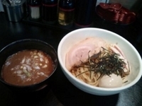 「ドロつけめん（太麺/味たま/チャーシュー）」@BOMBA家 湘南台本店の写真