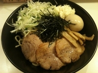 「油そば 大盛 チャーシュー他トッピング」@ジャンク堂の写真