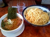 「冷つけ麺750円+大盛100円+特選炙りチャーシュー380円」@つけ麺 目黒屋の写真