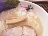 「あっさりホタテ塩らーめん」@ORAGA NOODLESの写真