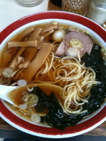 「ラーメン ￥500」@英華の写真