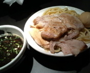 「相傳つけ麺中盛（黒）1000円」@麺屋武蔵 武骨相傳の写真