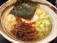 「真健康系塩らーめん」@かすみ屋の写真