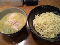 「鶏骨つけめん」@弘雅流製麺の写真