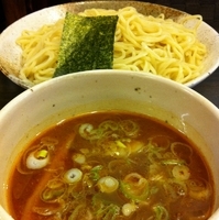 「辛味つけ麺 中盛(¥750)」@麺や 樽の写真