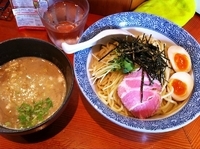 「濃厚豚骨魚介 味玉つけ麺（魚介） 中盛り」@麺処 ほん田の写真