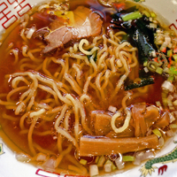 「チャーハンセット ￥820→ランチタイム100円引き￥720」@ラーメン王の写真