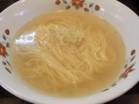 「塩らーめん」@ラーメン寺子屋 麺倶楽部の写真