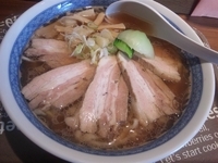 「チャーシューメン（太麺）￥850+大盛り￥100」@らぁめん 清華の写真