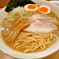 「味玉らーめん（ランチタイムサービス麺大盛り） ￥750」@麺処美空の写真